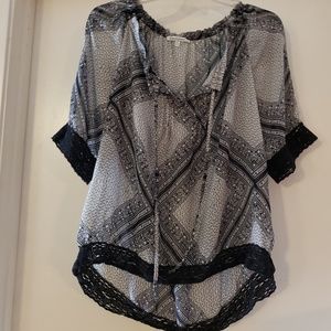 Sheer blouse